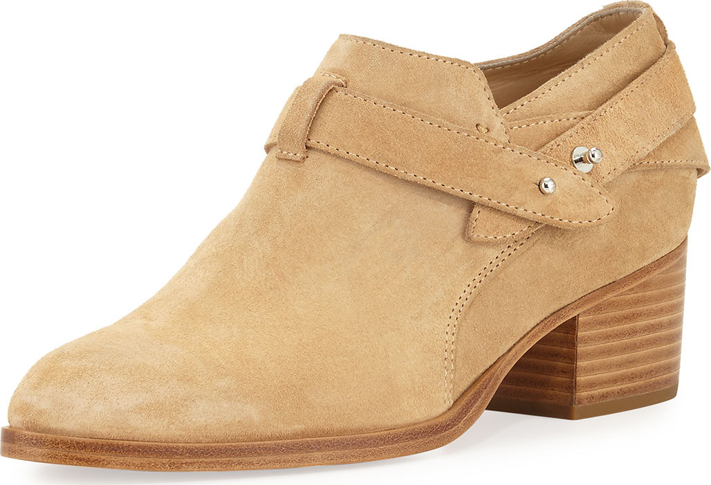 Rag & Bone Harley Belted Suede Bootie