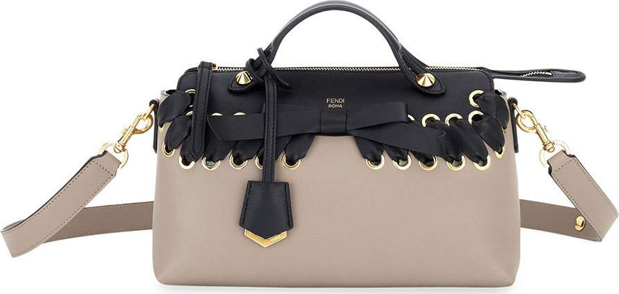 Fendi By The Way Medium Calf Dolce Ribbon Duffel Bag
