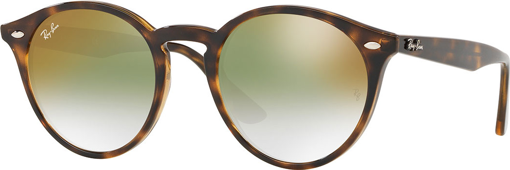 Ray Ban Round Mirrored Iridescent Sunglasses
