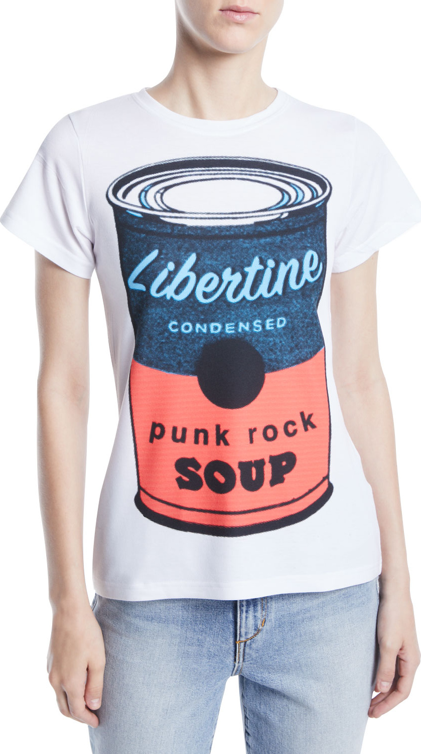 Libertine Punk Rock Soup Photo-Print Jersey Tee