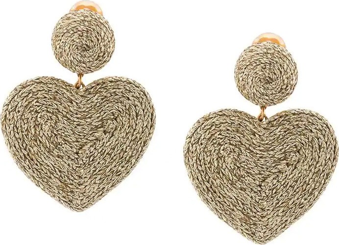 Rebecca de Ravenel Cora heart earrings