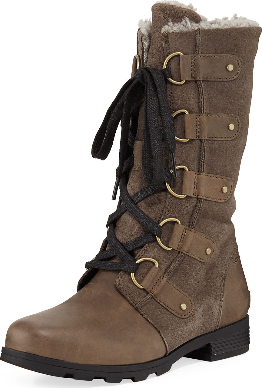 Sorel Emelie Waterproof Leather/Suede Boot