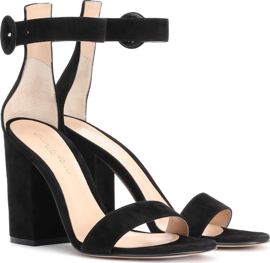 Gianvito Rossi Versilia suede sandals