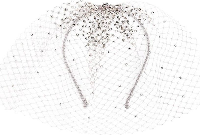 Gigi Burris embellished tulle headband