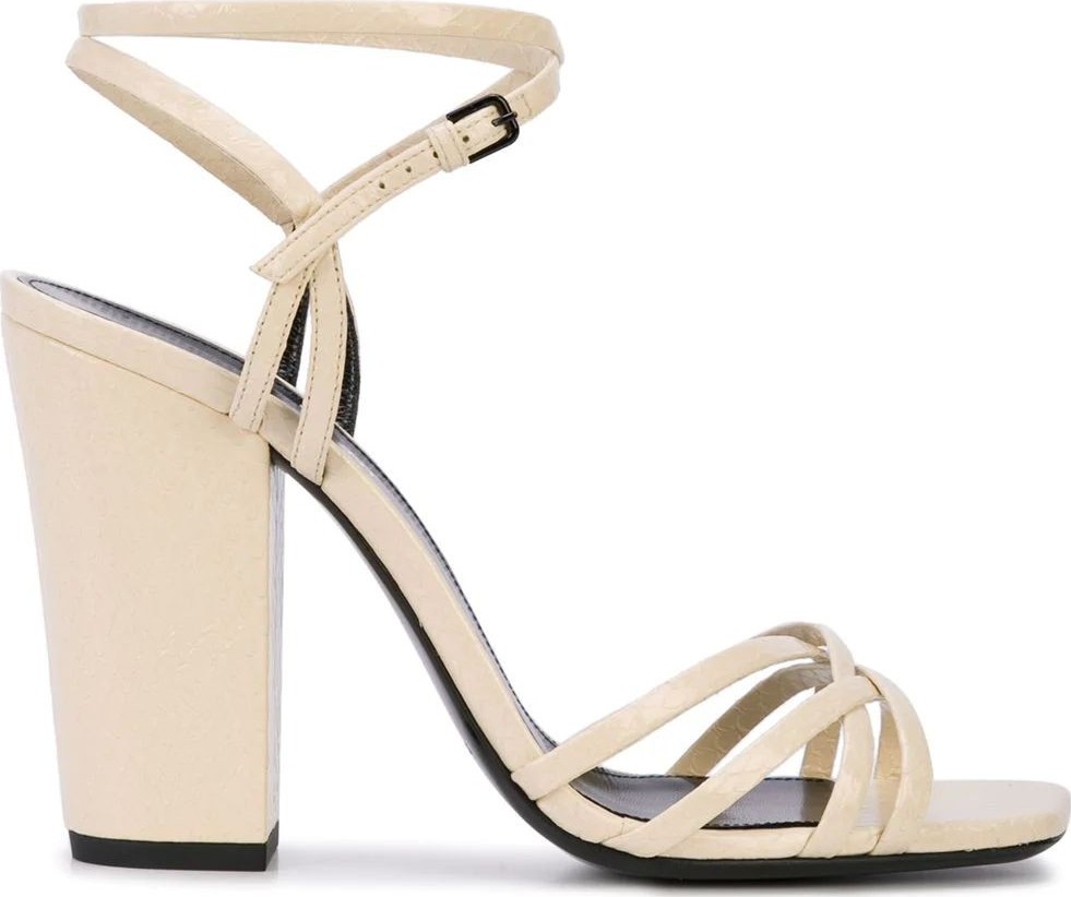 Saint Laurent crisscross strap sandals