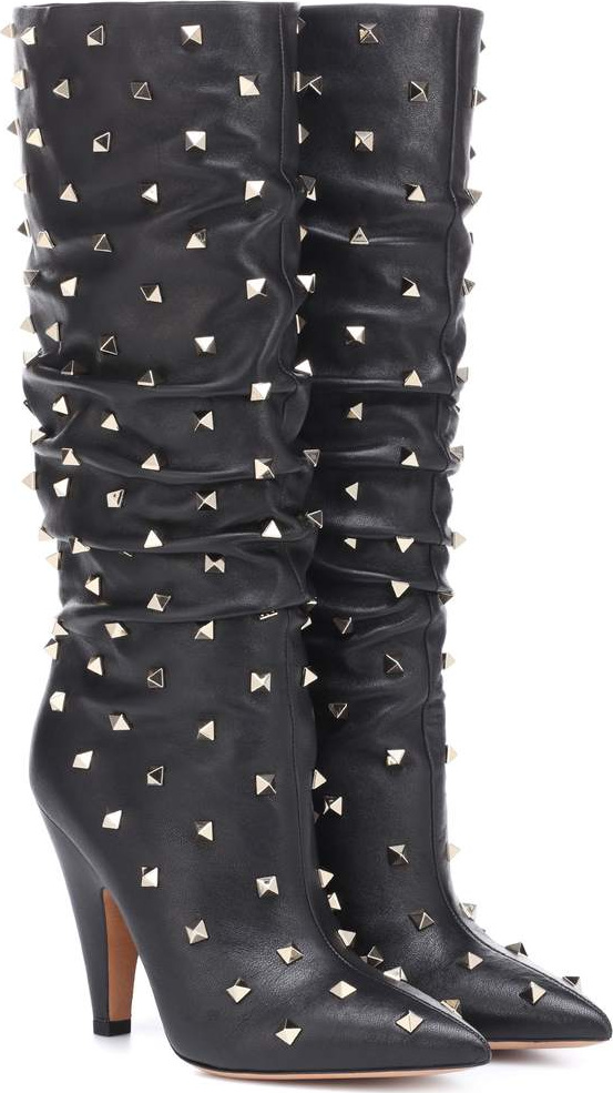 Valentino Valentino Garavani Rockstud leather boots