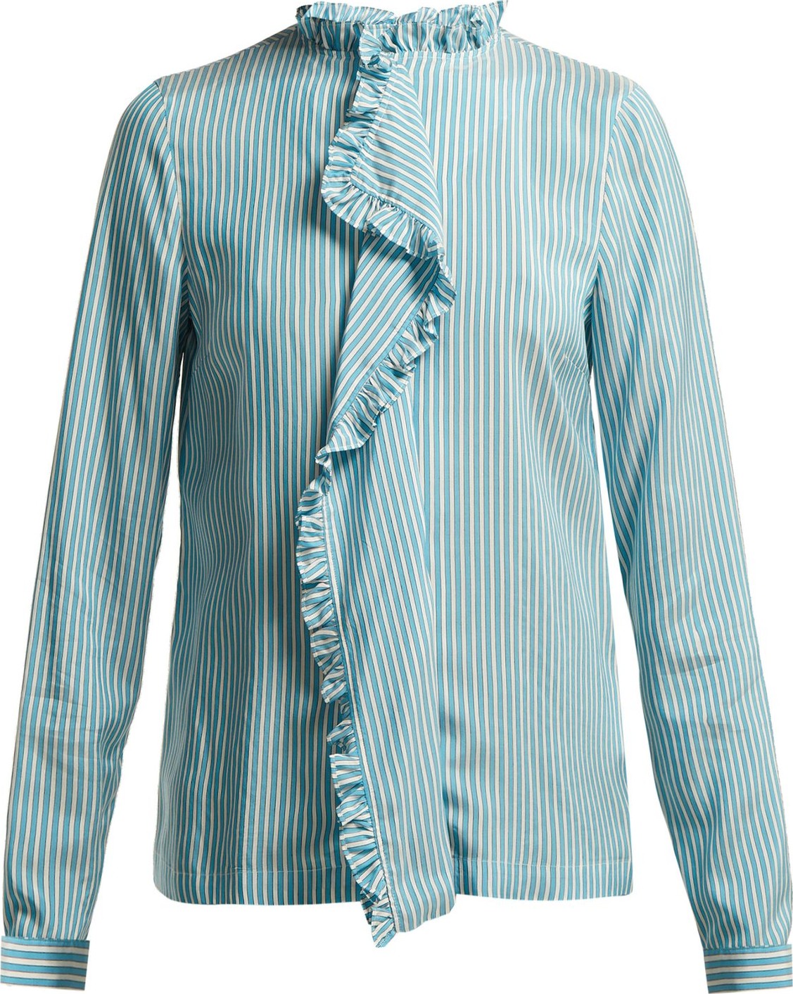 Etro Jeanette ruffled silk blouse
