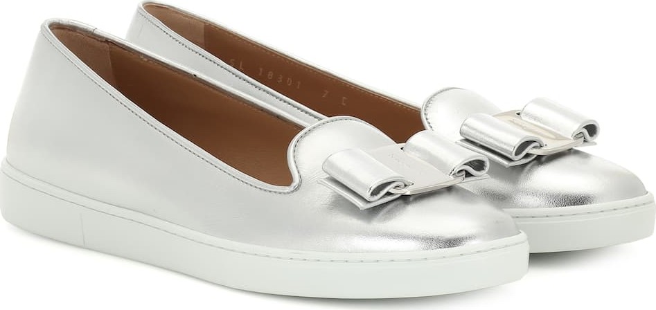 Salvatore Ferragamo Vara Bow slip-on sneakers