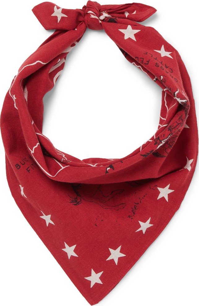 Rrl Printed Cotton Bandana