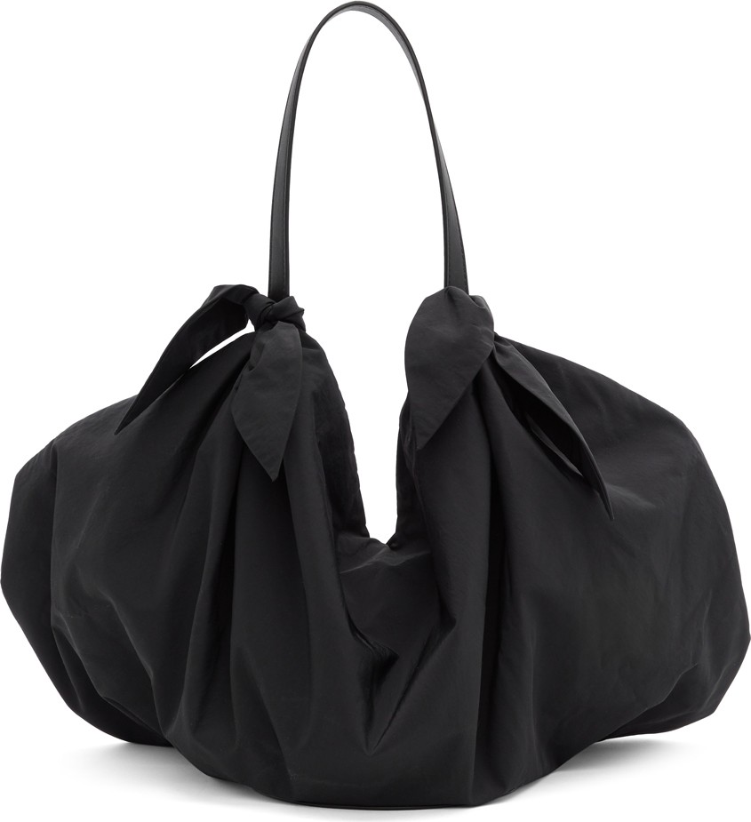 Nanushka Black Inda Tote