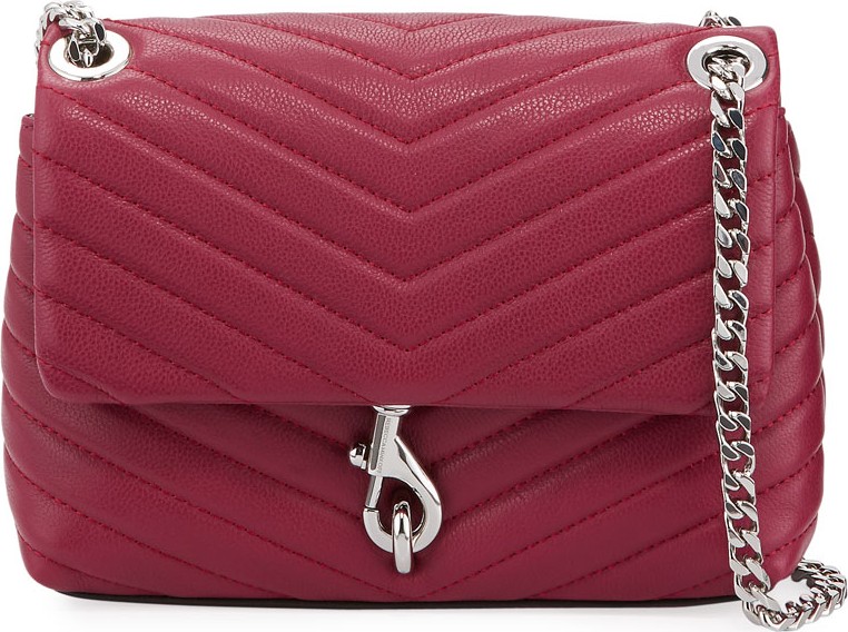Rebecca Minkoff Edie Quilted Leather Flap Crossbody Bag