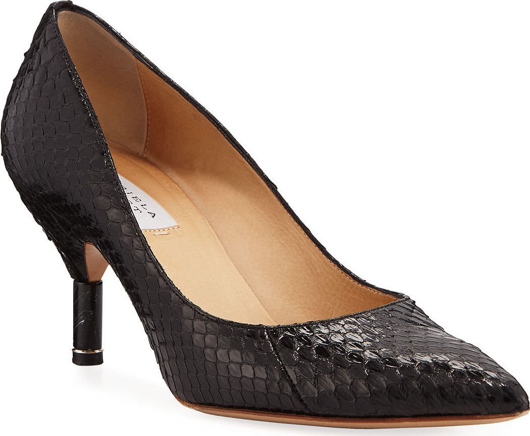 Gabriela Hearst Justina Snakeskin Pumps