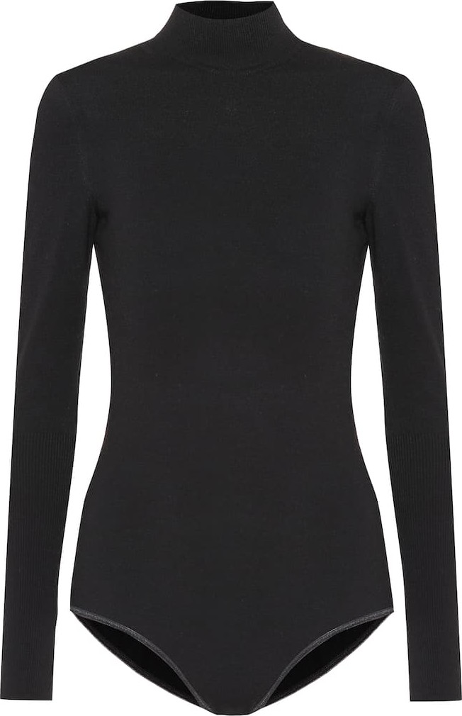 Alaïa Wool-blend bodysuit
