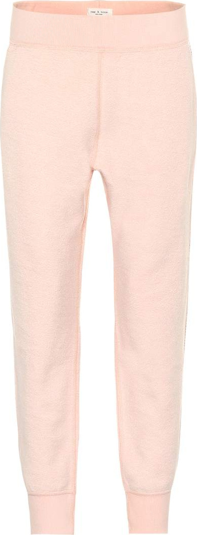 Rag & Bone Cotton-blend terry trackpants