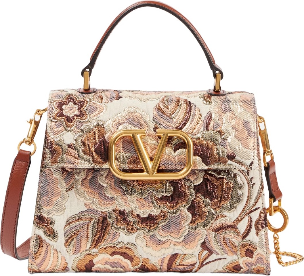 Valentino - VSling Small jacquard shoulder bag