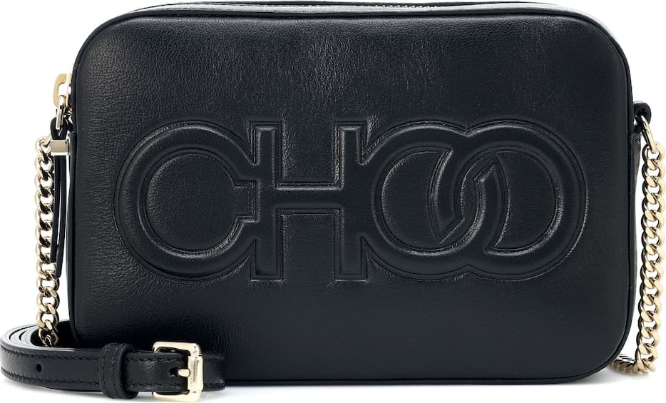 Jimmy Choo Balti leather crossbody bag