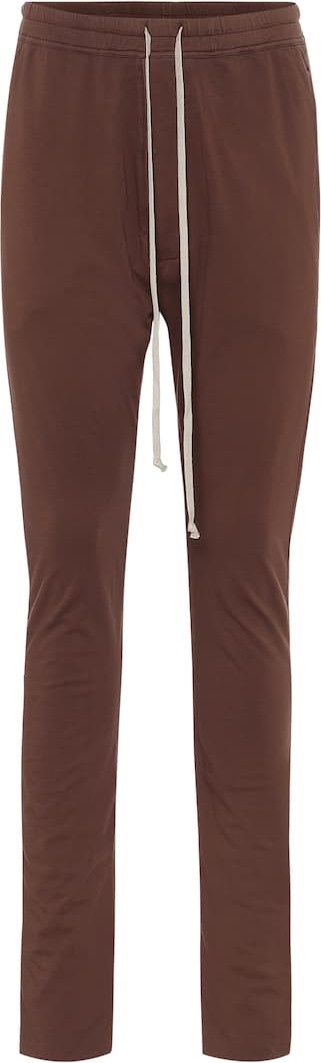 Rick Owens Cotton-jersey trackpants