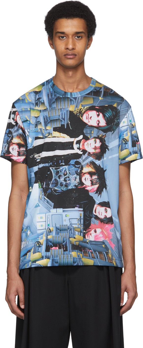 Comme Des Garçons Homme Plus Multicolor Boy Band T-Shirt