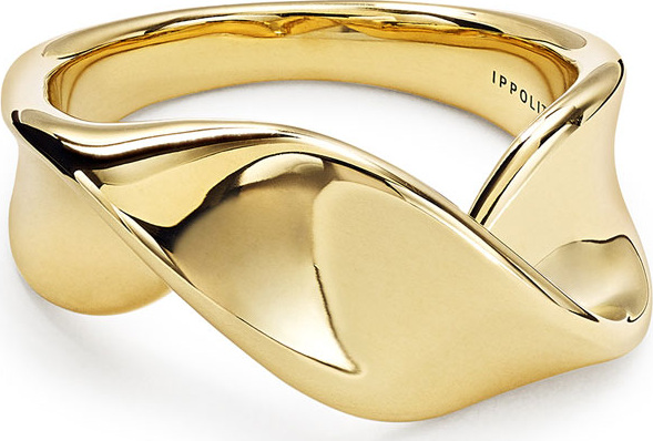 IPPOLITA 18k Classico Twisted Ribbon Ring