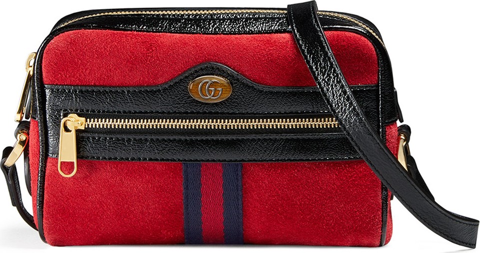 Gucci Ophidia Small Suede Crossbody Camera Bag