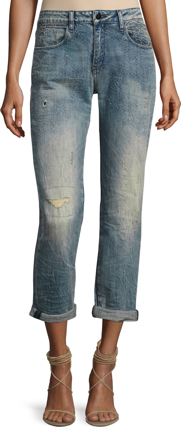 Brockenbow Charlotte Mid-Rise Boyfriend Jeans, Al Rosace
