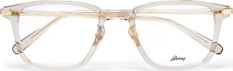 Brioni Square-Frame Acetate Optical Glasses