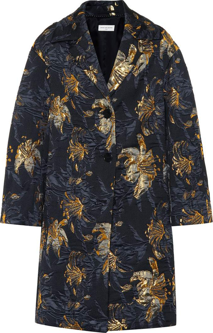 Dries Van Noten Brocade coat