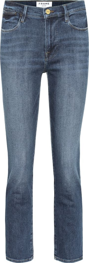 FRAME DENIM Le High Straight high-rise jeans