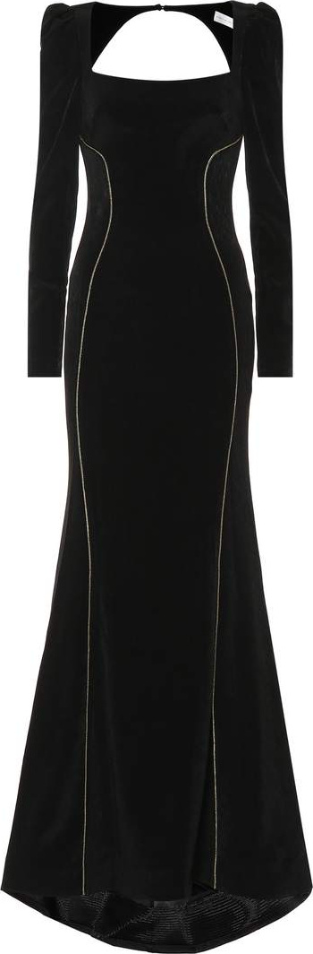 Rebecca Vallance Ivy long-sleeved gown