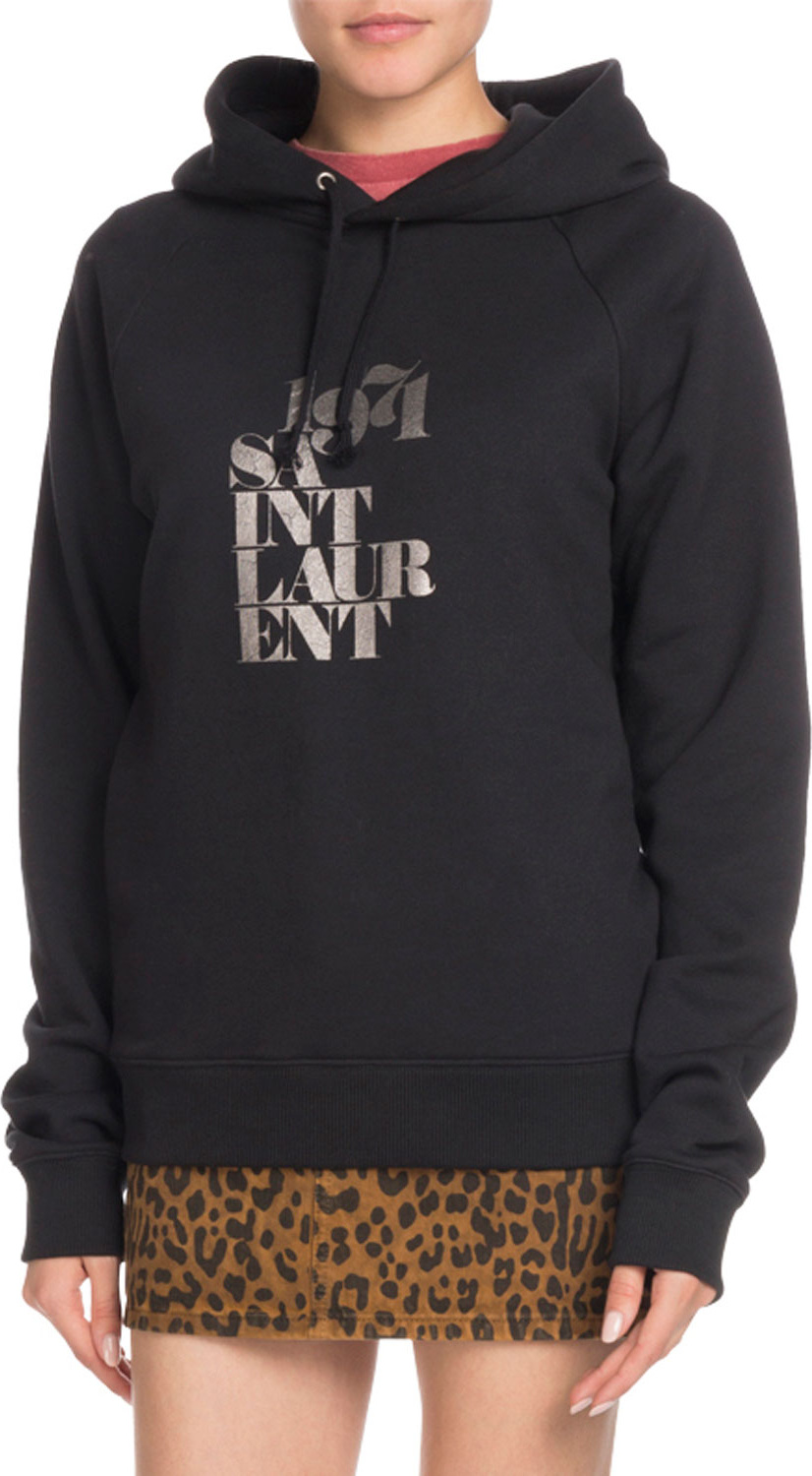 Saint Laurent 1971 St. Laurent Hooded Sweatshirt