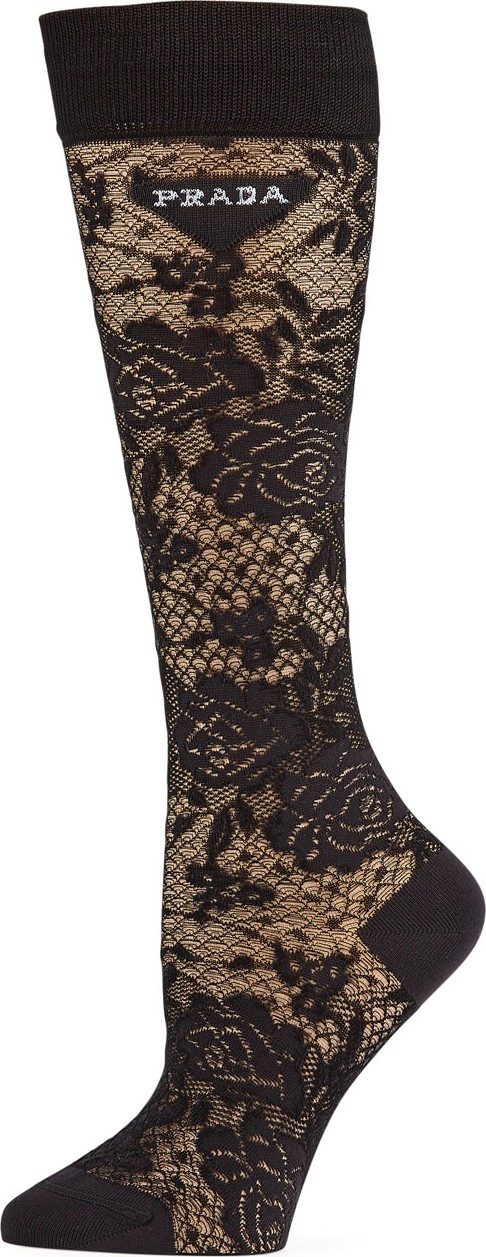 Prada Scotland Lace Socks