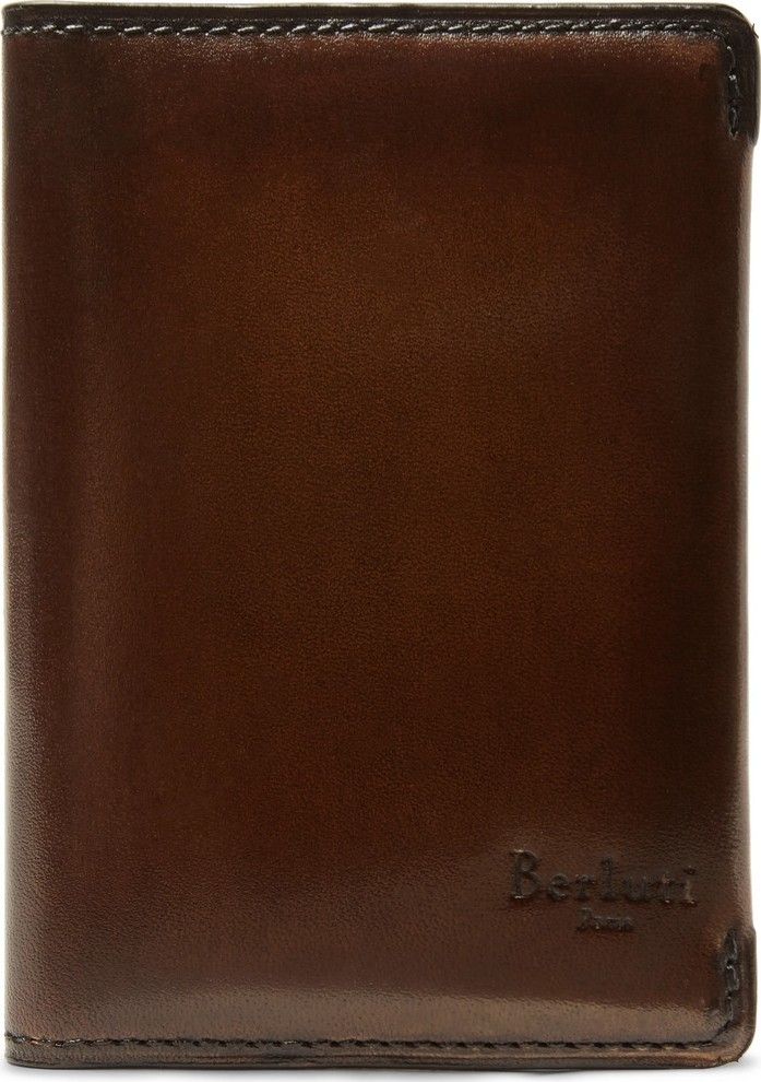 Berluti Ideal Leather Bifold Cardholder