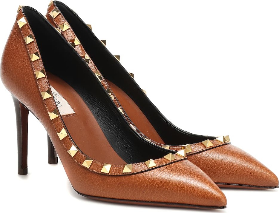 Valentino Valentino Garavani Rockstud leather pumps