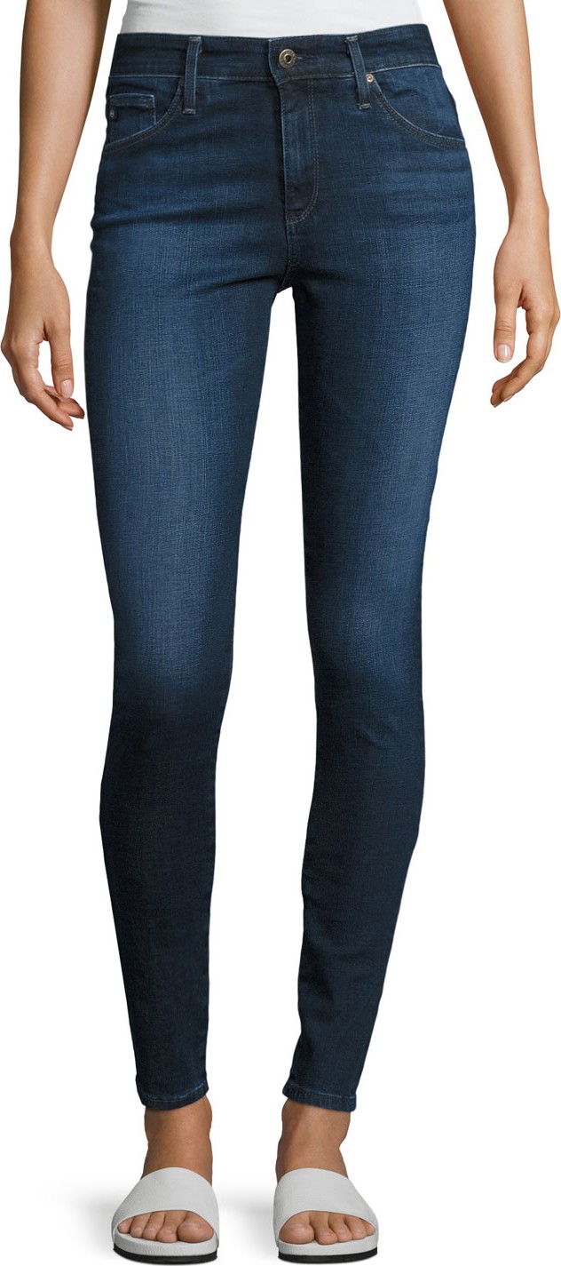 AG Jeans The Farrah High-Rise Skinny Jeans
