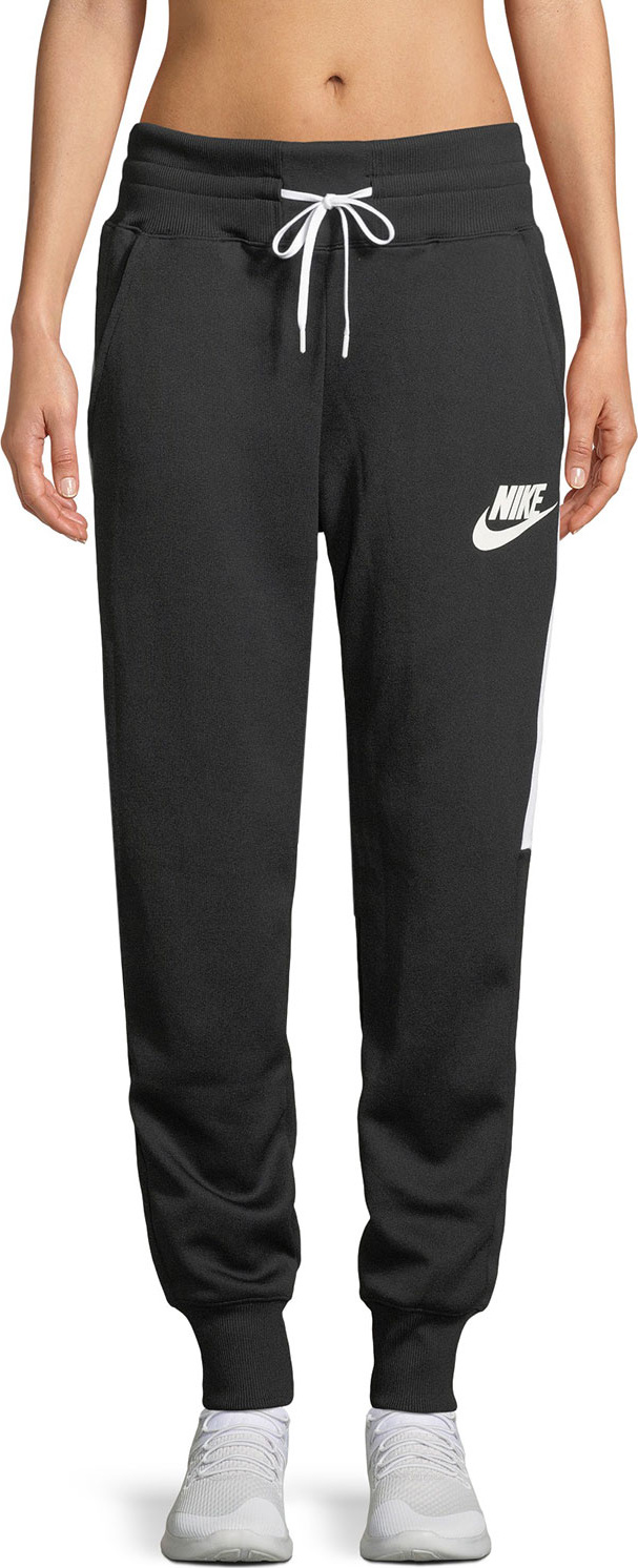 Nike Side-Stripe Drawstring Jogger Sweatpants