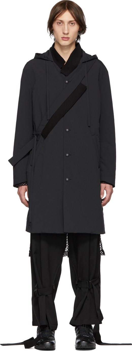 Craig Green Black Nylon Parka