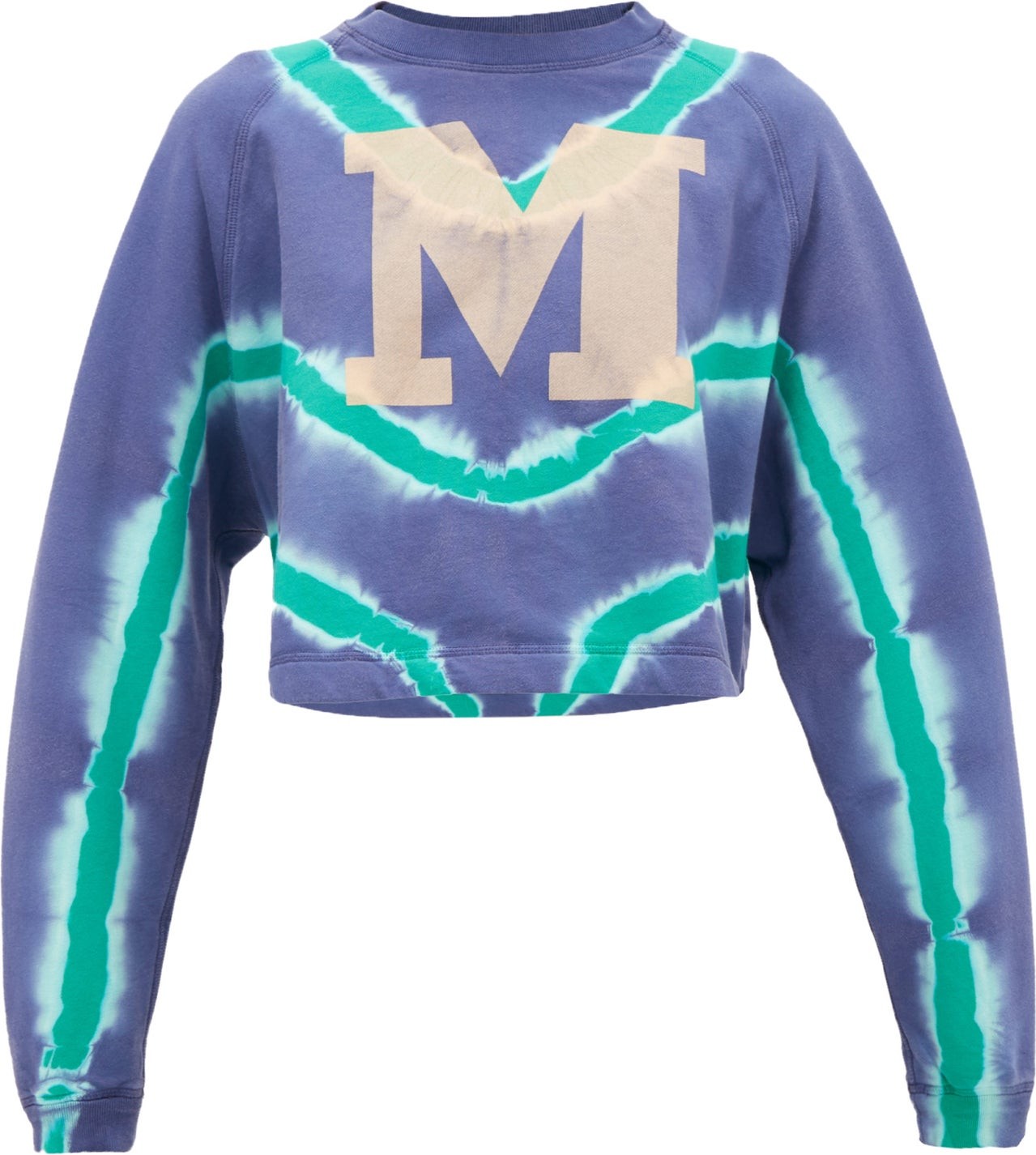 M Missoni M-logo tie-dyed cotton sweatshirt