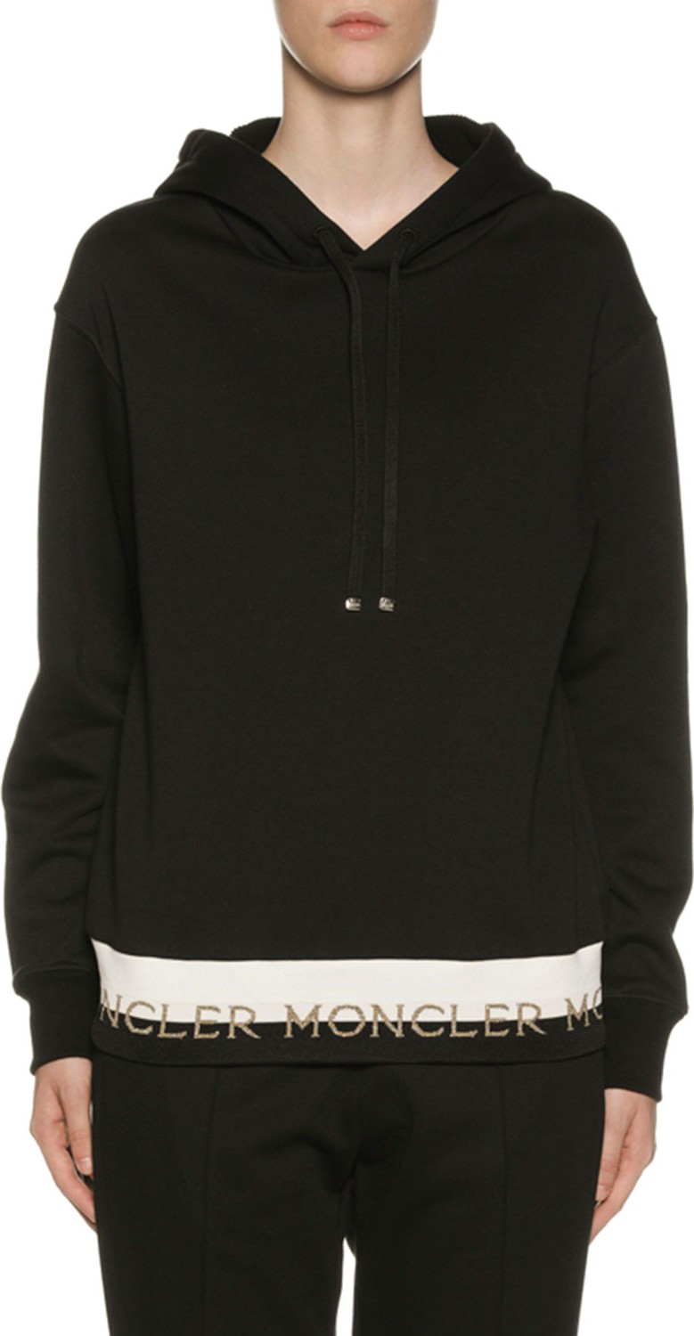 Moncler Banded Logo Pullover Hoodie