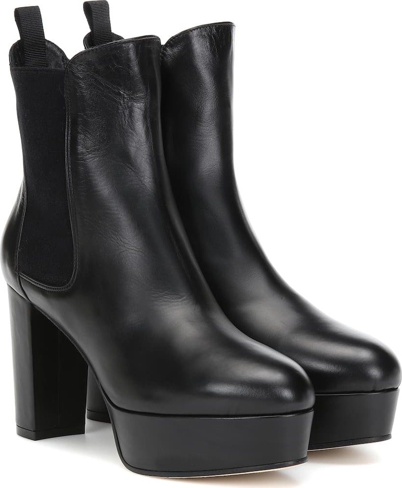 Stuart Weitzman Sophina leather ankle boots
