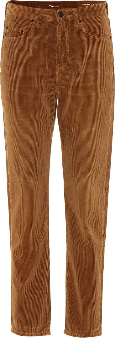 Saint Laurent Slim corduroy pants