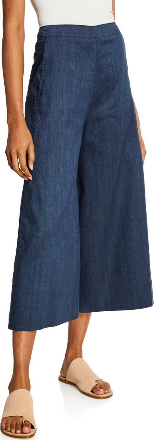 Vince High-rise Flare-Leg Culottes