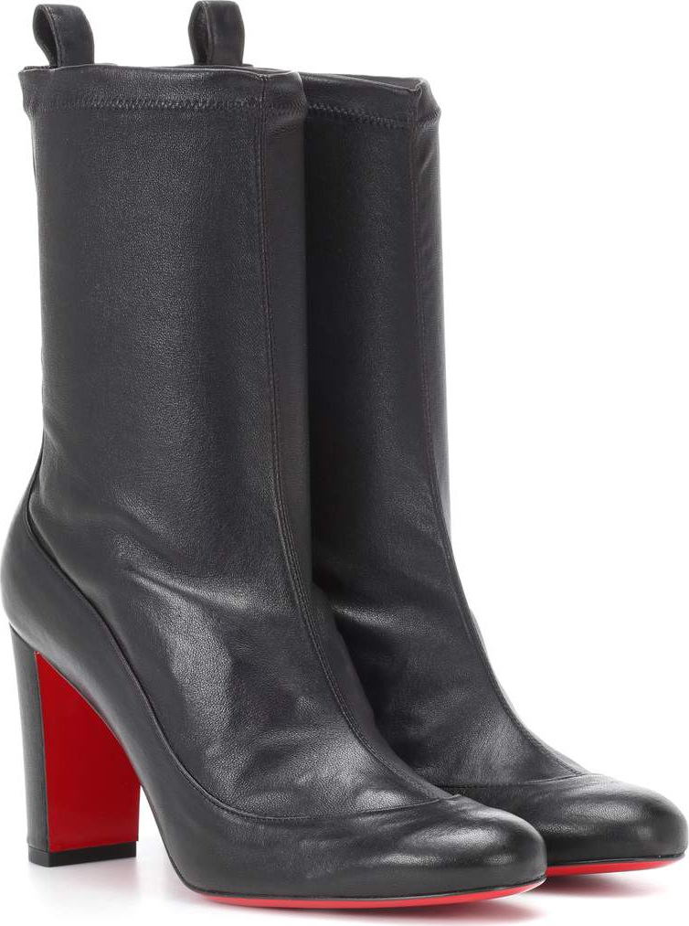 Christian Louboutin Gena Bootie 85 leather ankle boots