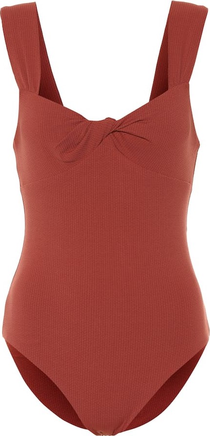 Marysia Lehi twist-front swimsuit