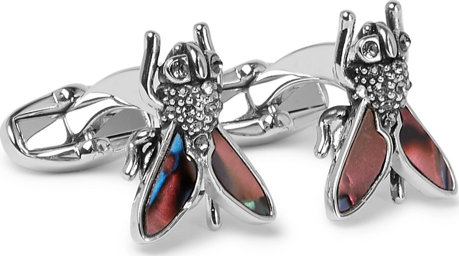 Paul Smith Silver-Tone Cufflinks