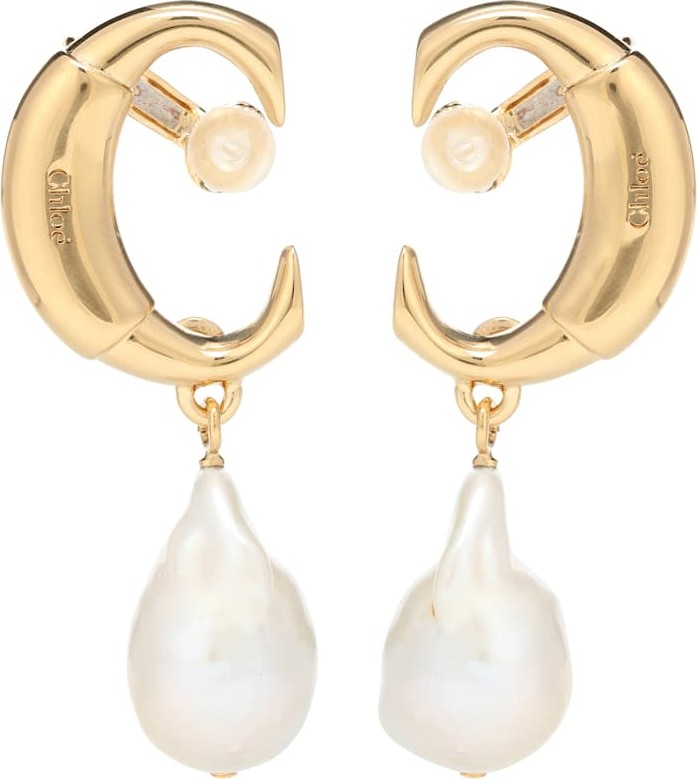 Chloe Darcey pearl earrings