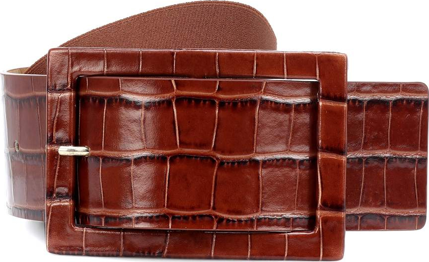 Max Mara Embossed leather belt