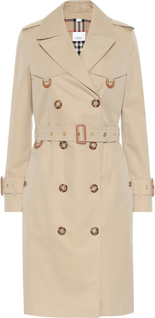 Burberry London England Islington gabardine trench coat