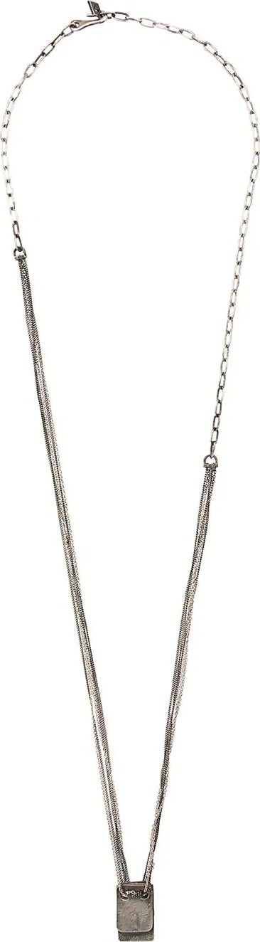 M. Cohen placket necklace