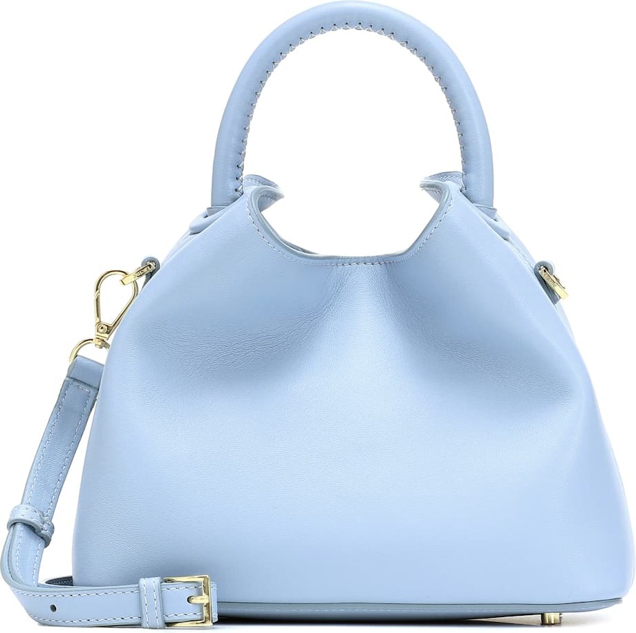 Elleme Baozi leather shoulder bag