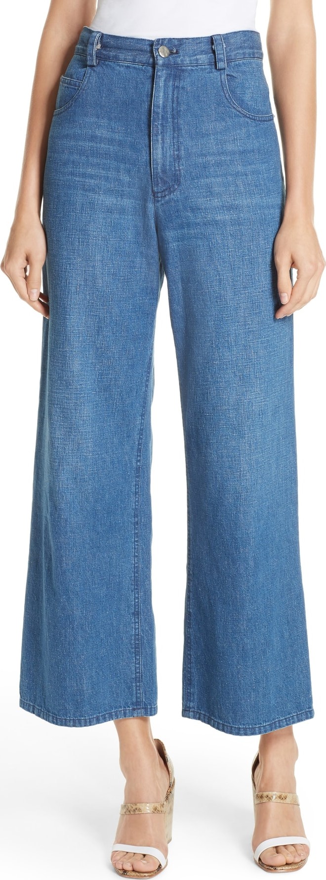 Rachel Comey Clean Legion Crop Wide Leg Jeans